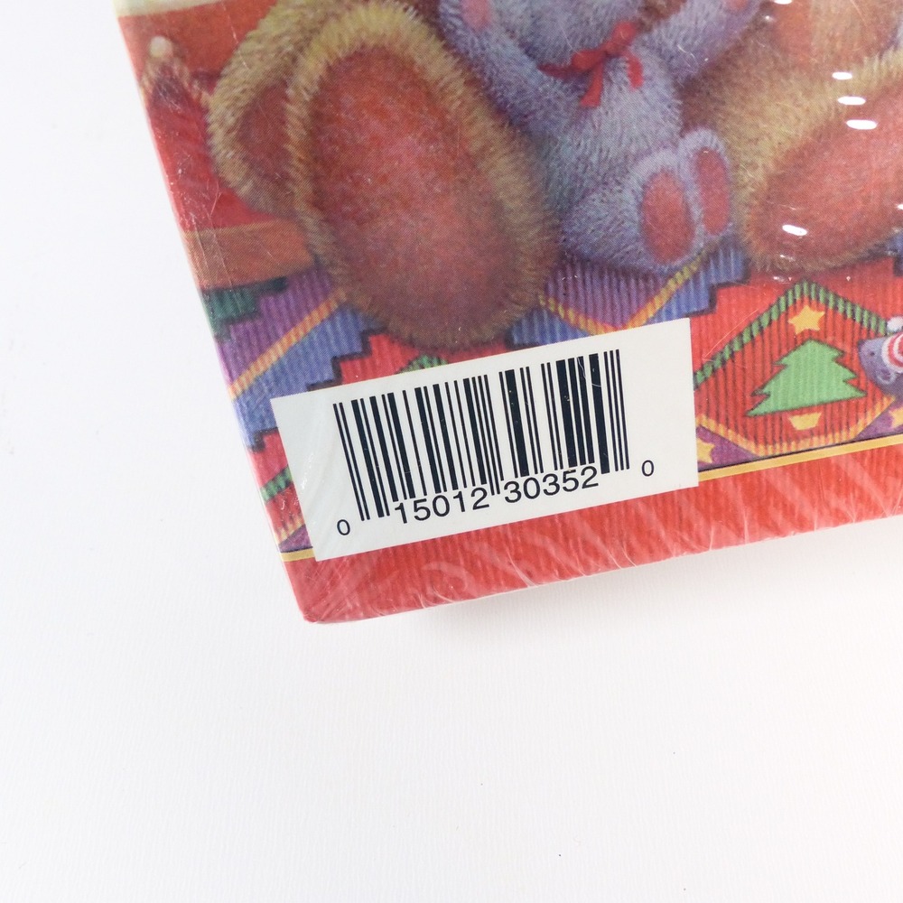 Hallmark Christmas Teddy Bear Kitten Photo Album Holiday Keepsake Holds 100 4x6 - Picture 7 of 8
